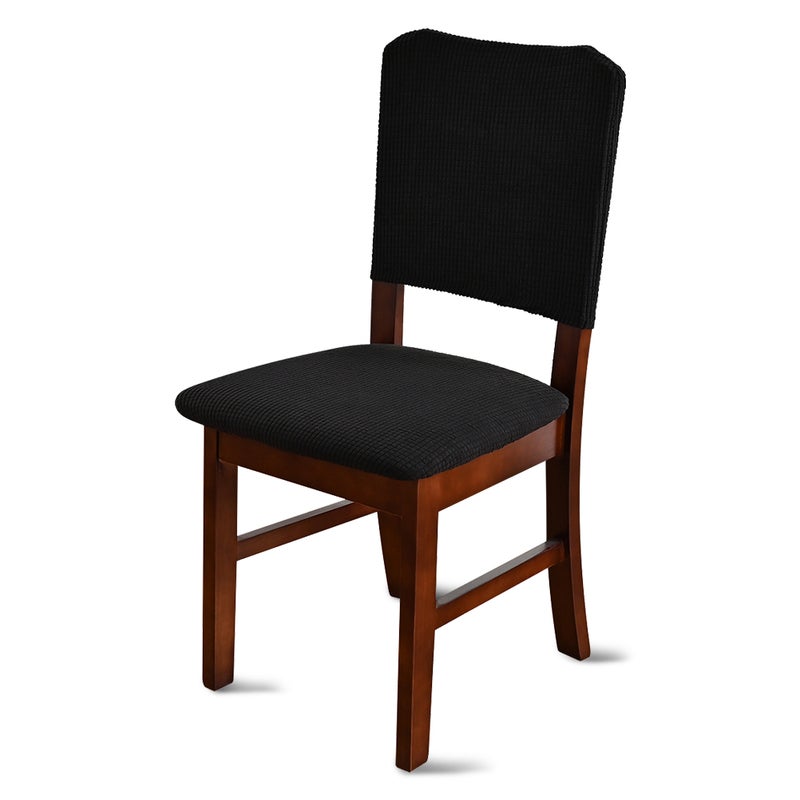 1Set Chair Seat Cushion Cover Backrest Cover Home Practical Chair Protector - Image 2