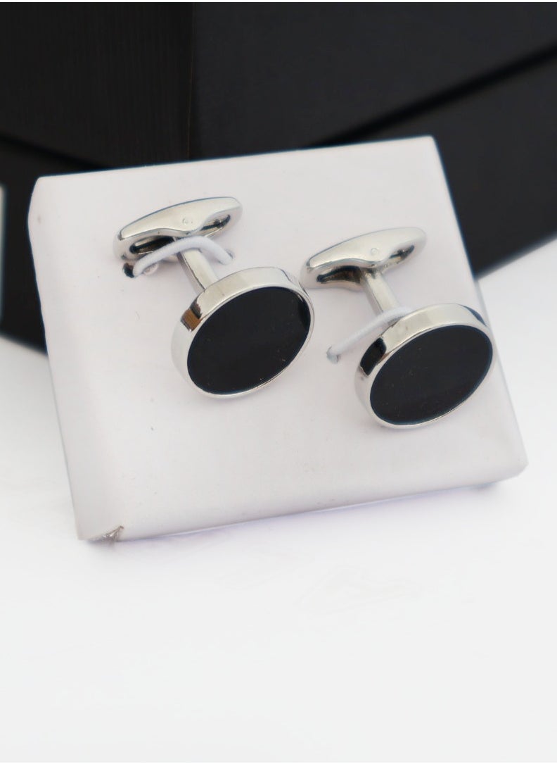 Generic - Stainless Steel Luxurious Tuxedo Shirts Cufflinks And Dress Shirt Studs Set - Image 1