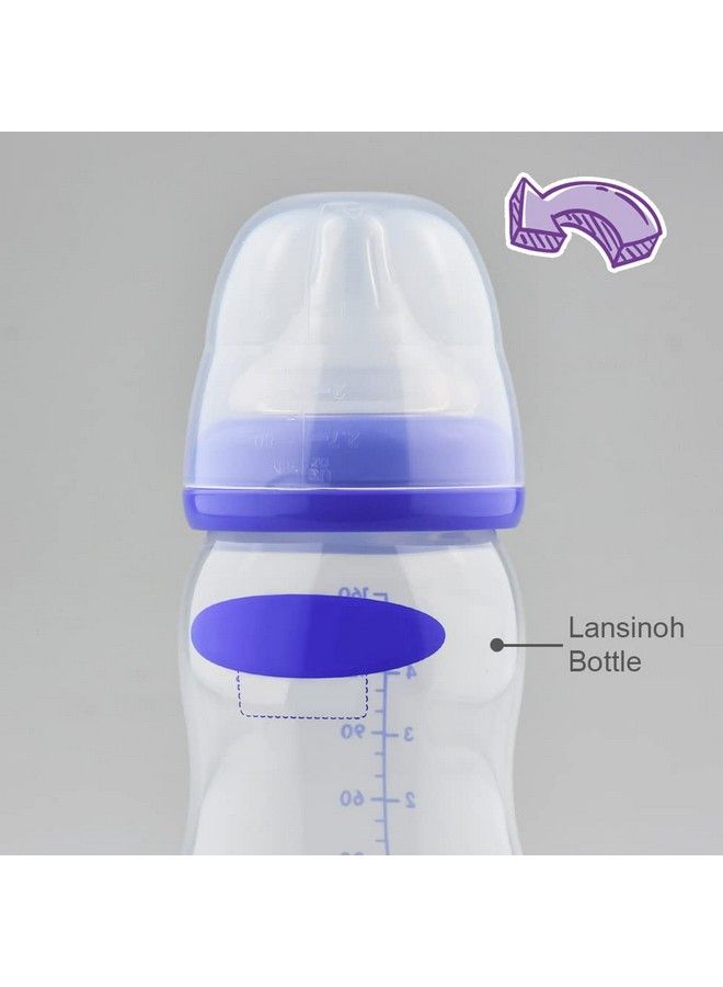 Maymom Dome Caps For Lansino Wide Mouth Collar Ring Spectra Wide Mouth Collar Ring Pigeon Wide Mouth Collar Ring. Replace Lansino Bottle Cap Compatible With Lansinoh Bottle Top Lansino Bottle Lid  - Image 4