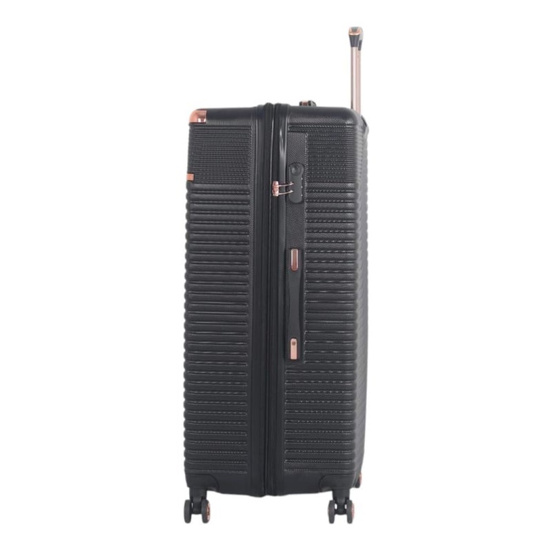 Aviator Luxury Bridal Luggage Set - 5 Pieces (Large Sizes & Shatter Resistant with a Modern Nickel Finish) - Image 4