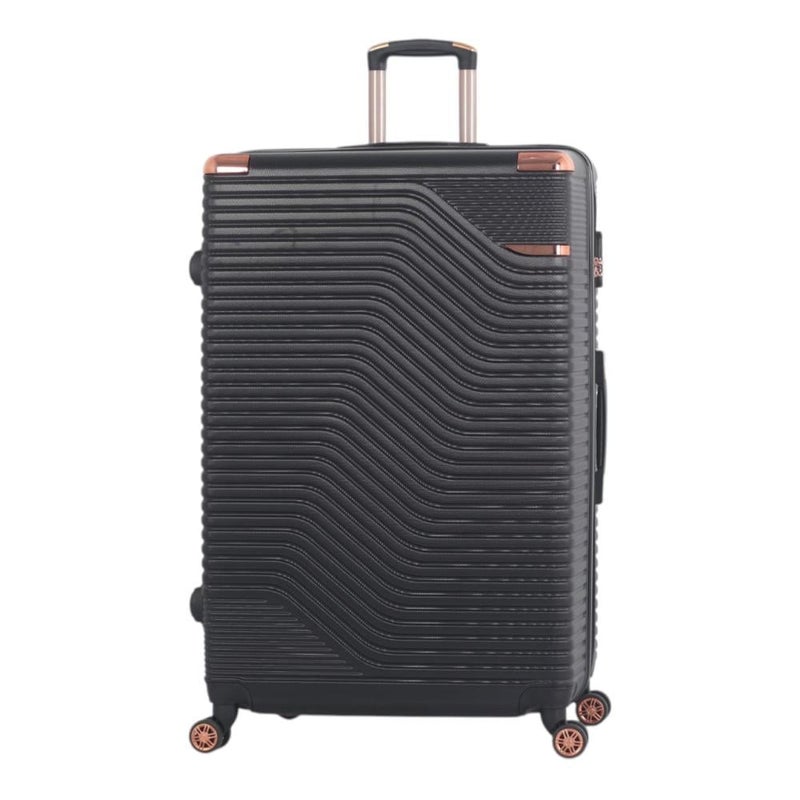 Aviator Luxury Bridal Luggage Set - 5 Pieces (Large Sizes & Shatter Resistant with a Modern Nickel Finish) - Image 2