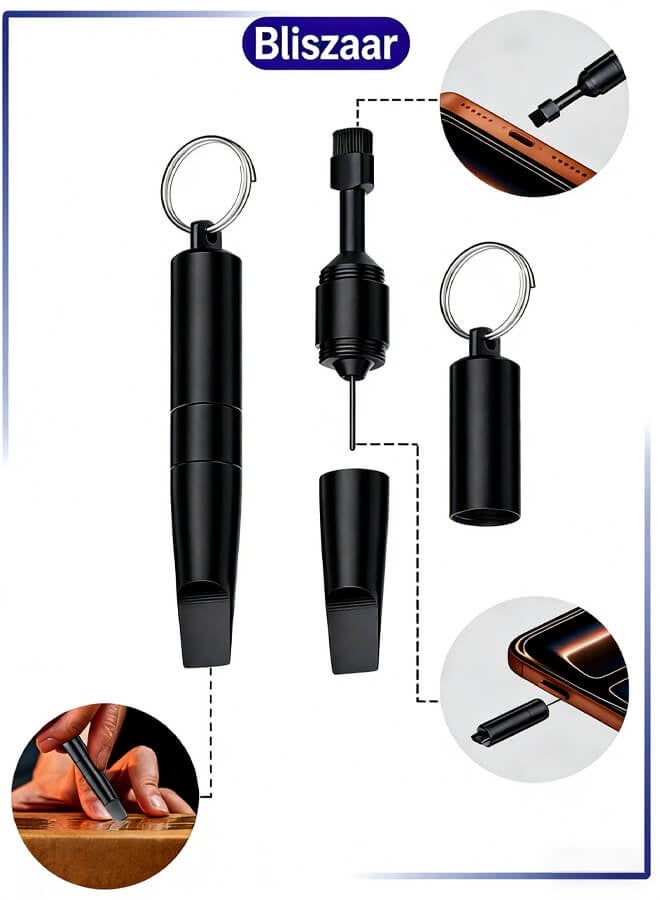 bliszaar Bliszaar Sim Ejector Tool 3 In 1 Keychain Z6DE51B2FA56610611FD8Z