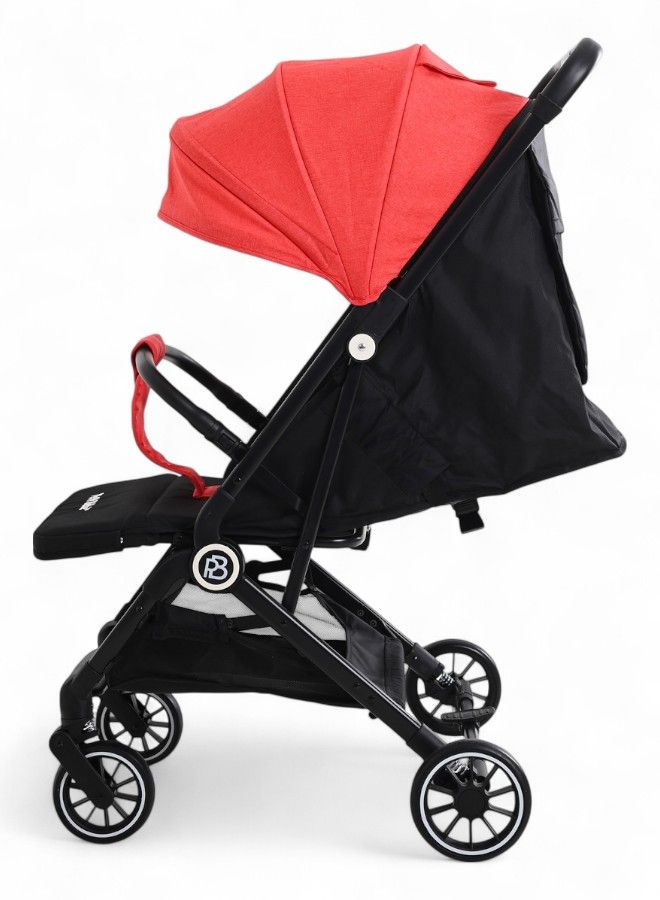 بيتي بيبي عربة أطفال سمارت سليدر احمر - Image 4