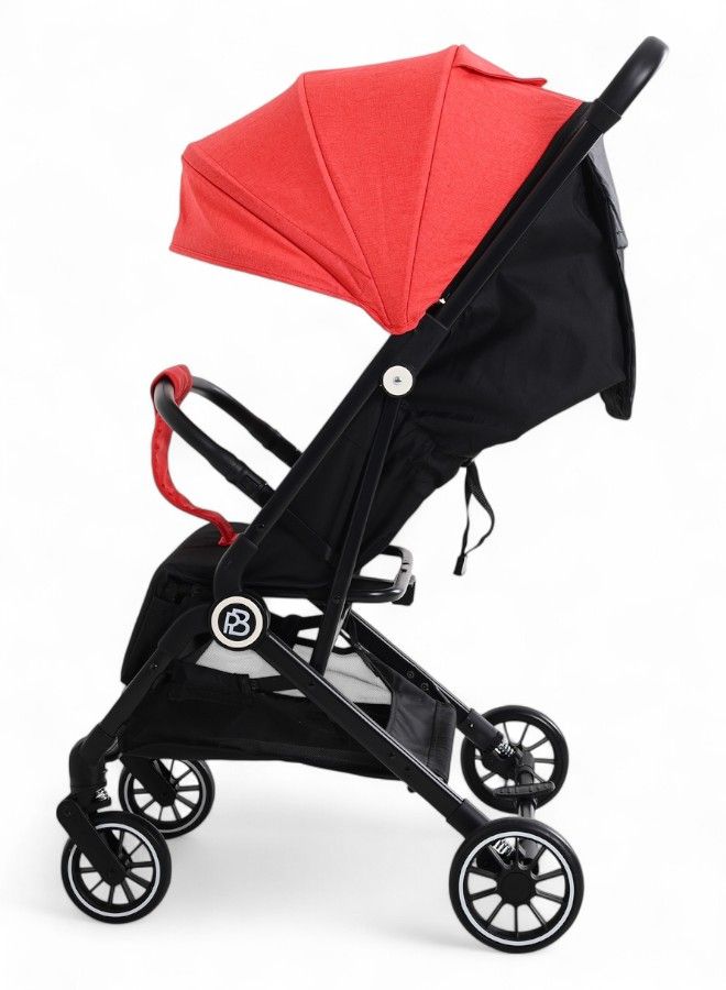 بيتي بيبي عربة أطفال سمارت سليدر احمر - Image 3