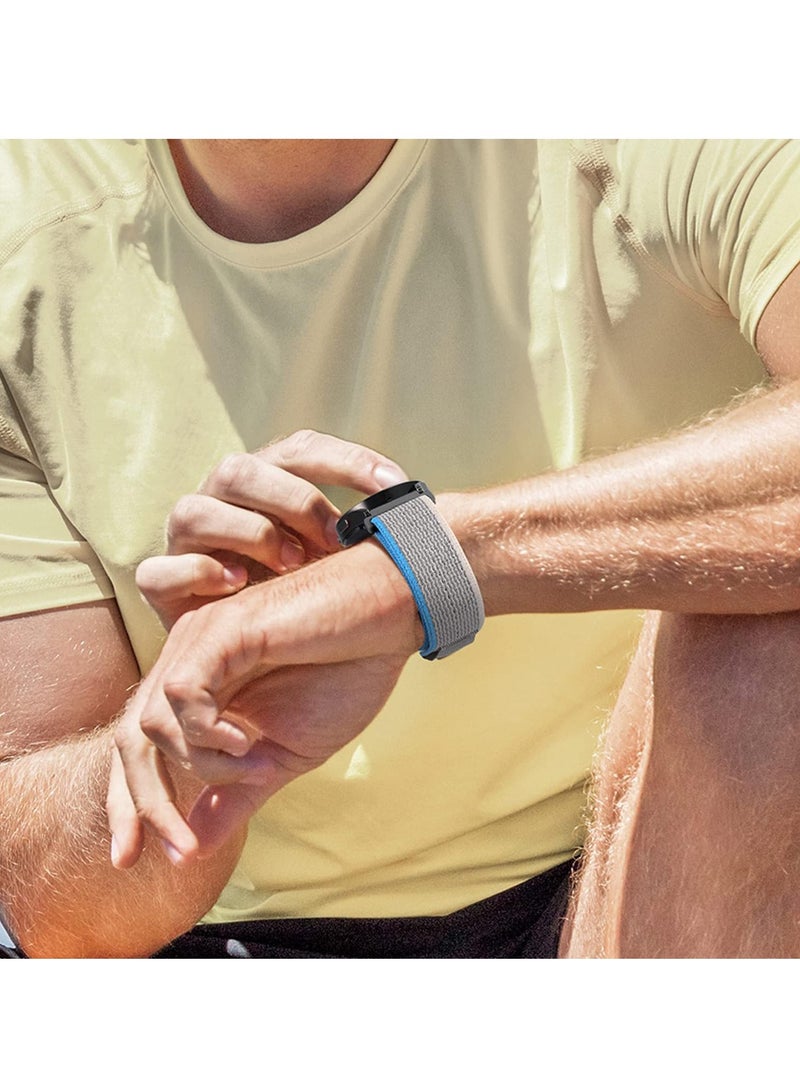 فوميمو 3 قطع من سوار تريل لساعة أبل 49 مم، 45 مم، 44 مم، 42 مم، حزام رياضي من النايلون المنسوج لسلسلة iWatch Ultra/8/7/SE/6/5/4/3/2/1، متعدد الألوان - Image 4