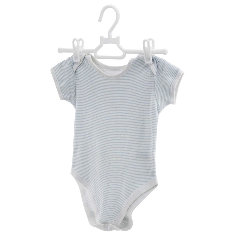 Hangerworld 10 White 30Cm Childrens Plastic Top Coat Clothes Garment Baby Toddler Hangers. - Image 3