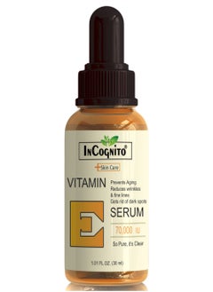 Incognito Vitamin E Serum Skin Care 70 000 Iu 30Ml  - Image 1