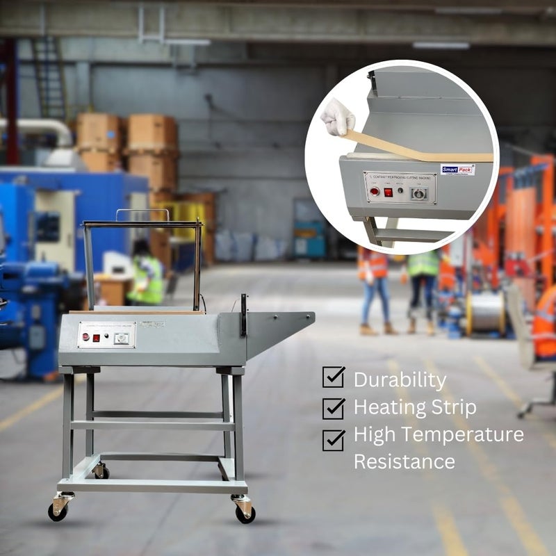 Smartpack Adhesive Teflon Tape Roll For Packaging of Sealing Machine Spare Parts | Adhesive Tape, Heating Tape, Heat Masking Tape, Industrial Coated Glass Tape | 1 Roll 2 INCH X 10M - Image 4