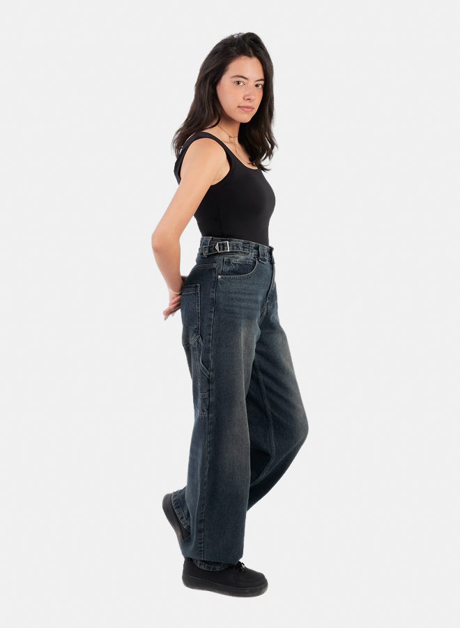 Bella vue BELLAVUE Womens Square Neck Double-Layer Cropped Top, Cropped Length - Image 2