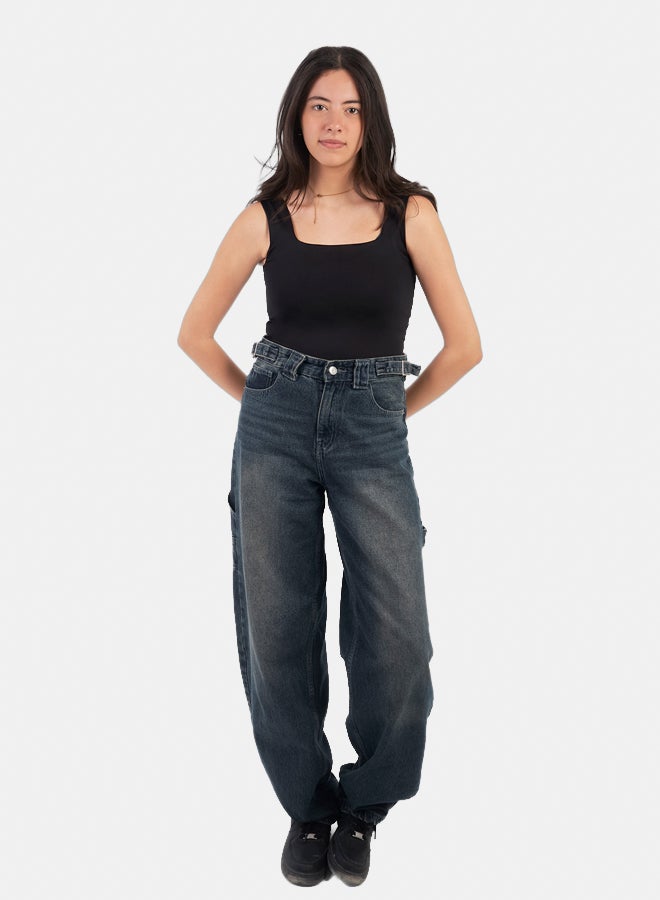 Bella vue BELLAVUE Womens Square Neck Double-Layer Cropped Top, Cropped Length - Image 1