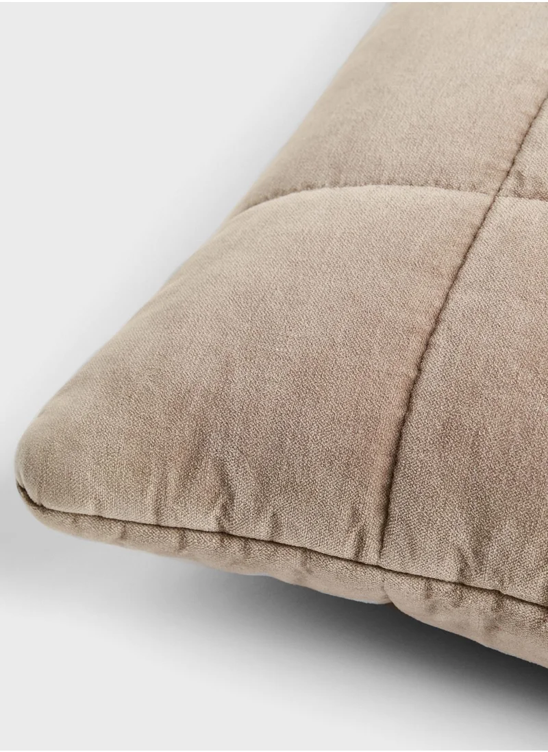 اتش اند ام COTTON VELVET CUSHION COVER