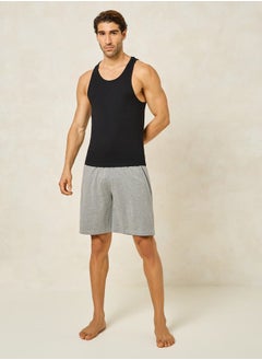 Styli Pack of 2 - Cotton Stretch Scoop Neck Vest  - Image 3