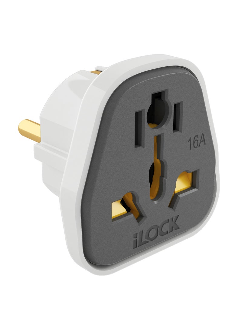 iLOCK Ilock Miko Power Converter from 3 to 2 way socket 16A 250V 3500W  - Image 3