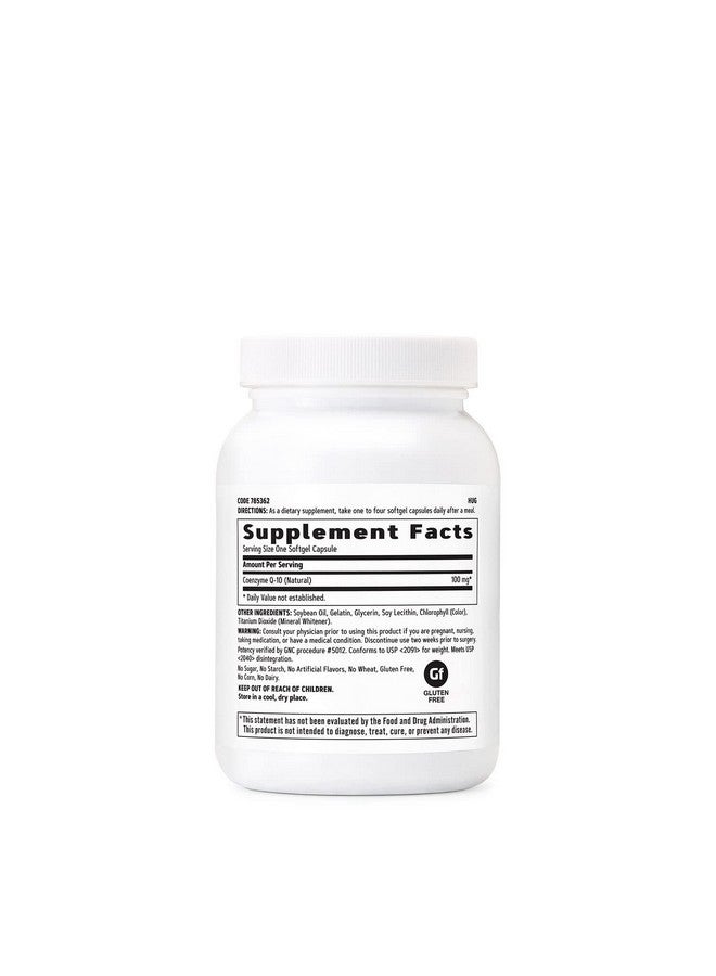 جي إن سي مكمل غذائي GNC CoQ10 بتركيز 100 ملغ، يدعم صحة القلب، 120 جرعة - Image 1