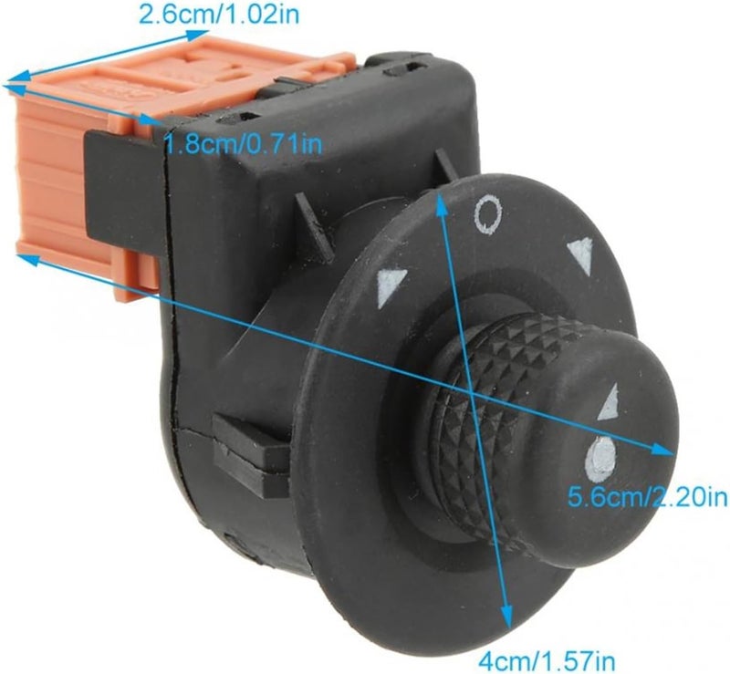 Wivplex Electric Folding Side Mirror Control Switch - Image 2