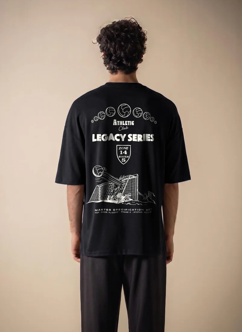 شايبس AIRSOFT CONTRAST PRINT T-SHIRT