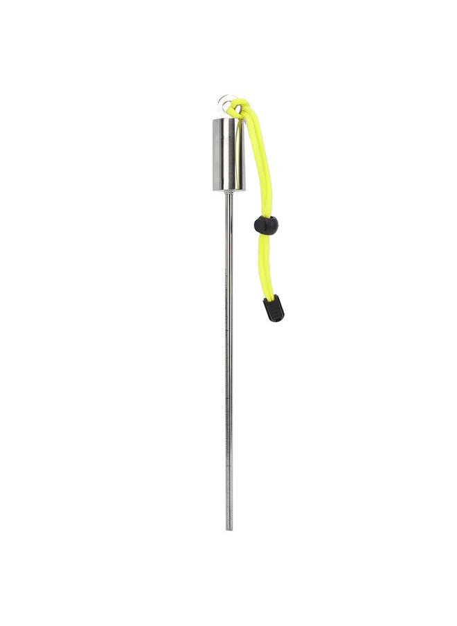 Thoraya KEEPdiving Stainless Steel 30cm Diving Lobster Stick Pointer Underwater Shaker Noise Maker with Scale Hand Strap  - Image 3
