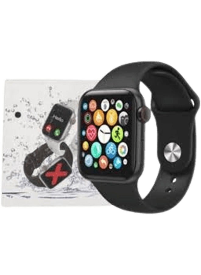 T5S High Quality Smart Watch with Silicone Band For Android & iOS - Black - Image 2