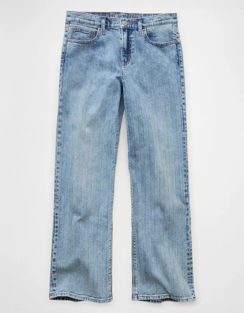 American Eagle  AE Stretch High-Waisted Stovepipe Jean for Women | Best Price UAE