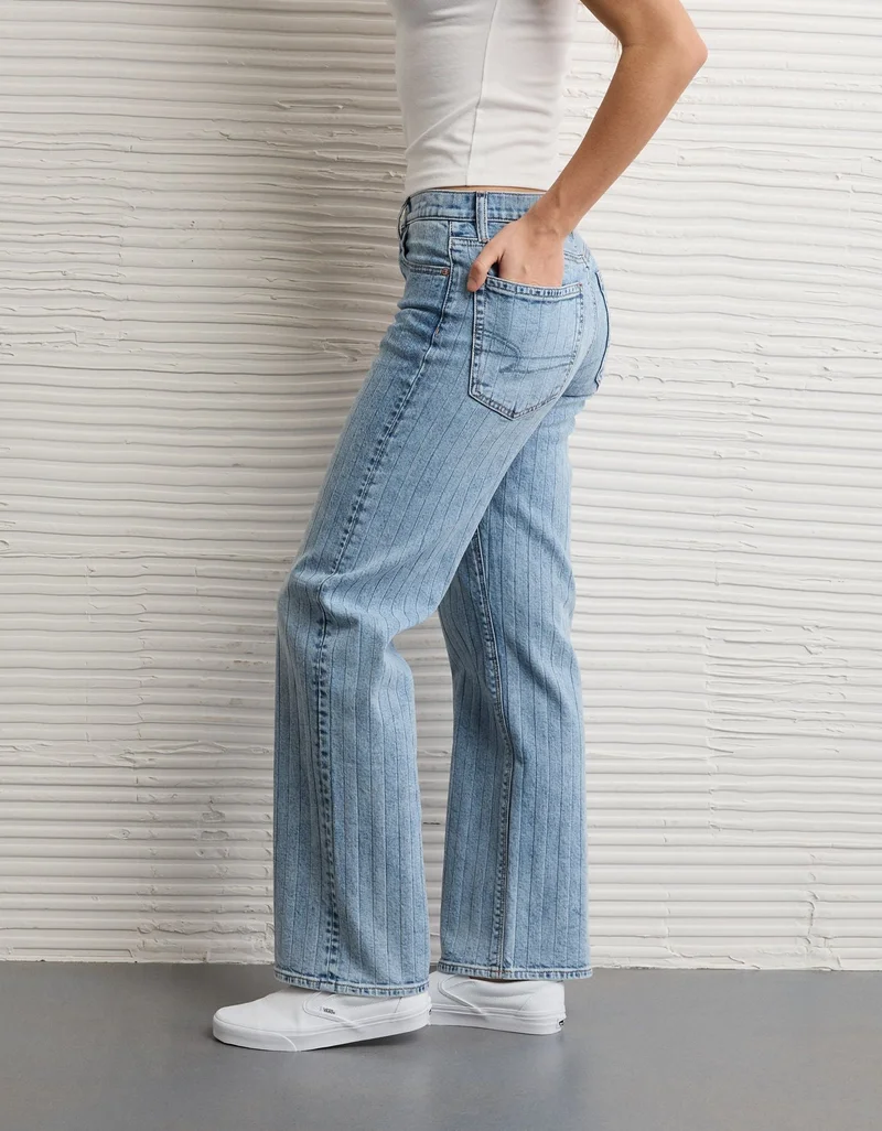 American Eagle  AE Stretch High-Waisted Stovepipe Jean for Women | Best Price UAE
