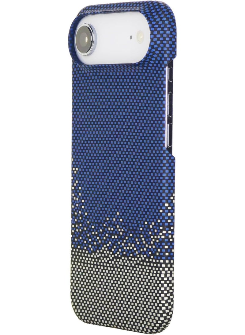 فوني Phoni Ultra Slim Magnetic Case for iPhone Air, Compatible with MagSafe, Thin Lightweight Design Phone Case, Carbon Fiber Style, Raised Camera Protection (Azure – Blue Carbon) - Image 1