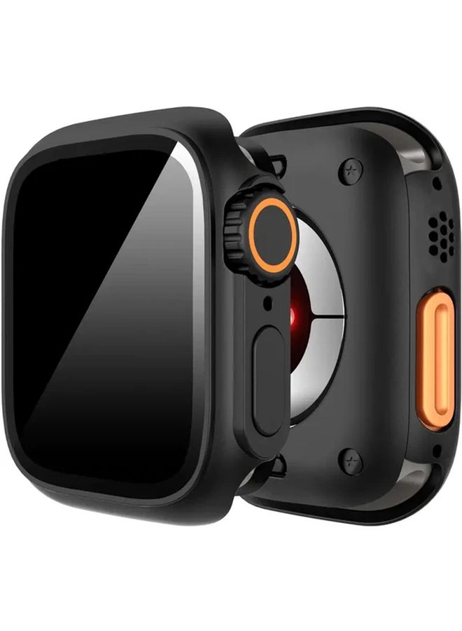 Orange Watch Case and Band Set with Screen Protector for 45MM Series 9 8 7 - Image 5