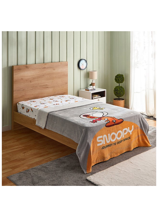 Home Box Snoopy Peanut Flannel Blanket 150x200 cm  - Image 1