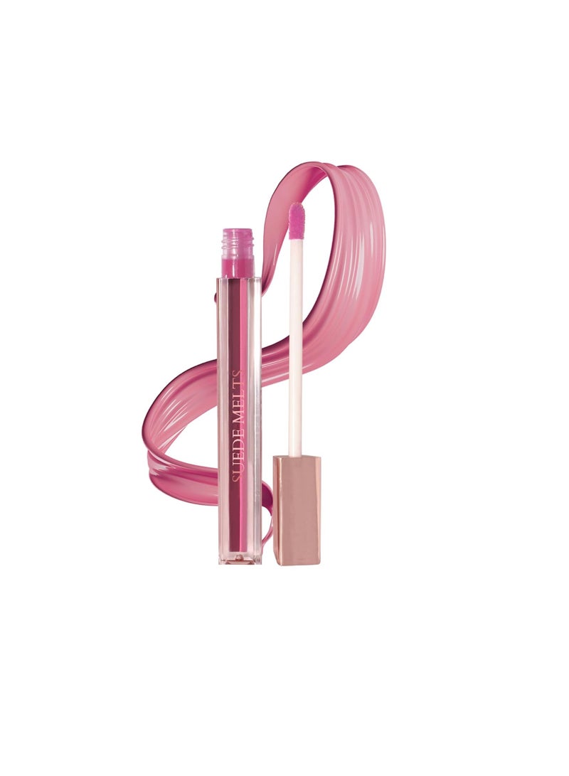 Bergamot Beauté Matte Liquid Lipstick Suede Melts Non Transfer Waterproof Long Lasting Upto 8 Hours For Women 2.1ml Blush - Image 2