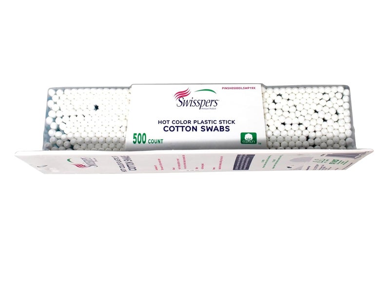 Swisspers Hot Colored Swab-500 ct (Color May Vary) - Image 5