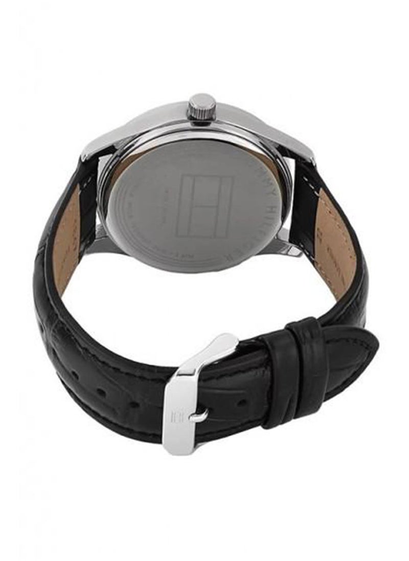 TOMMY HILFIGER TOMMY HILFIGER ROUND ANALOG MEN'S BLACK CASE WATCH - 1710350  - Image 3