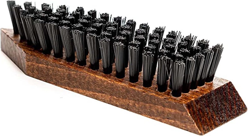 Collonil Cleaning Brush for Stubborn Dirt – Dirt Brush for Rough Cleaning with Hard bristles, Easy Shoe Cleaning to Remove Firmly Attached Dirt - Versatile in use, Brown, unisize - Image 2