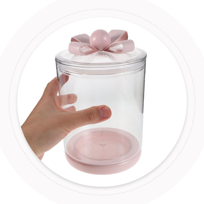 Airtight Plastic Food Storage Container 13 5x20 5cm for Sugar Tea Candy Flour Kitchen - Image 5