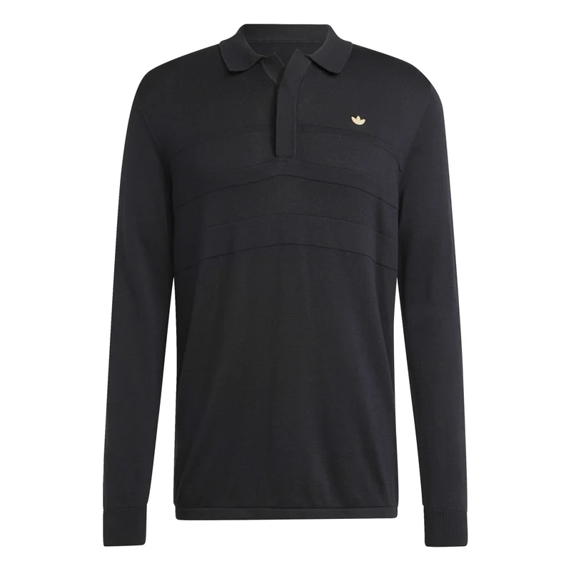 Adidas adidas LS POLO Black Originals Men POLO SHIRTS