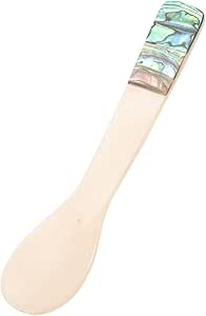 Natural Pearl Shell Design Small Dessert Coffee Ice Cream Spoon Reusable Kitchen Essential - Image 1