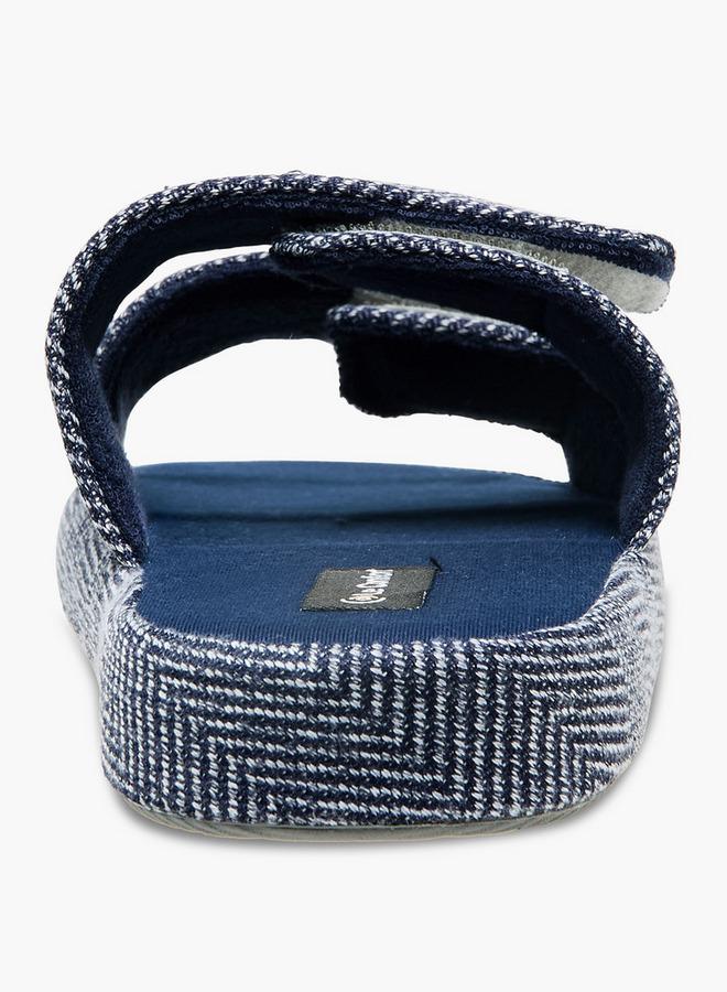 لو كونفورت شباشب رجالية بشريط لاصق لغرفة النوم - Image 4