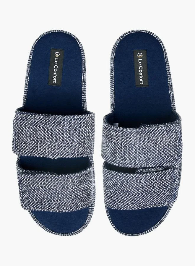 لو كونفورت شباشب رجالية بشريط لاصق لغرفة النوم