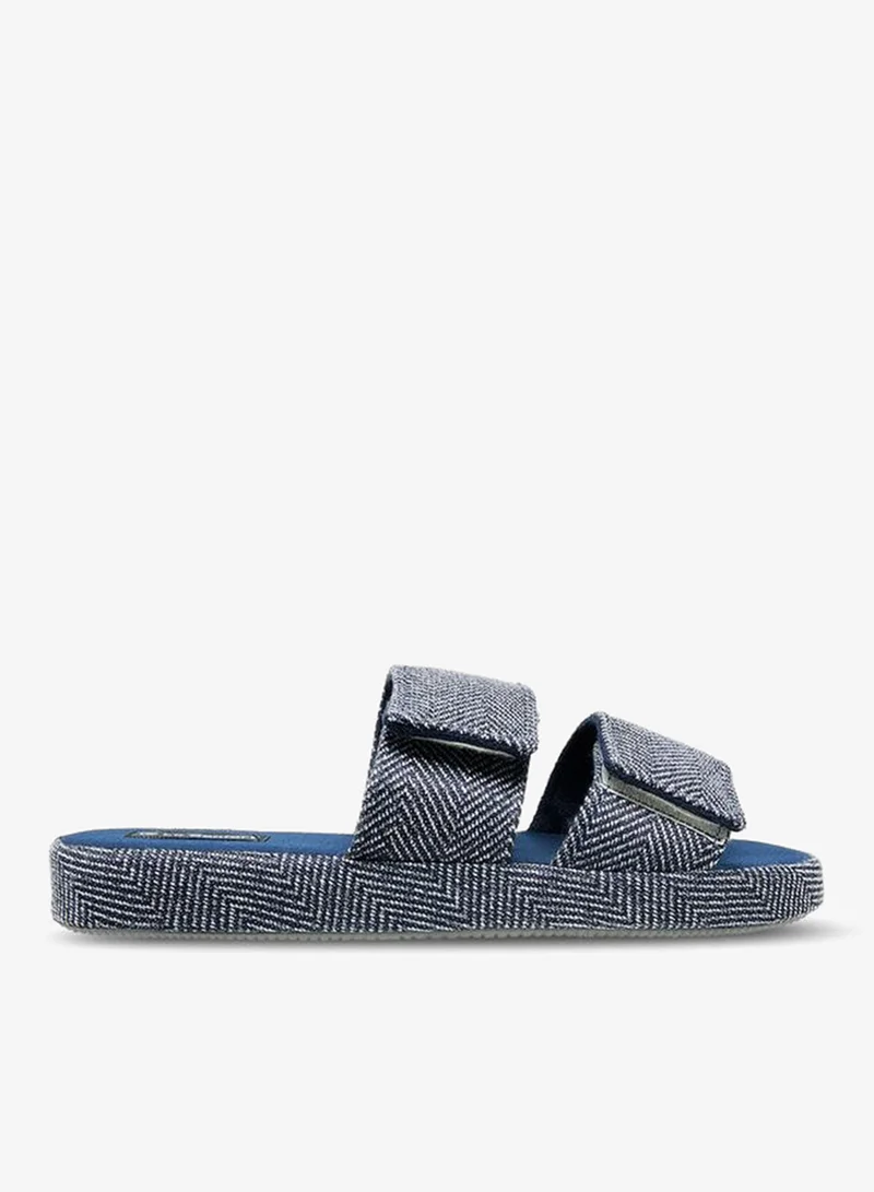 Le Confort Men Hook and Loop Strap Bedroom Slippers