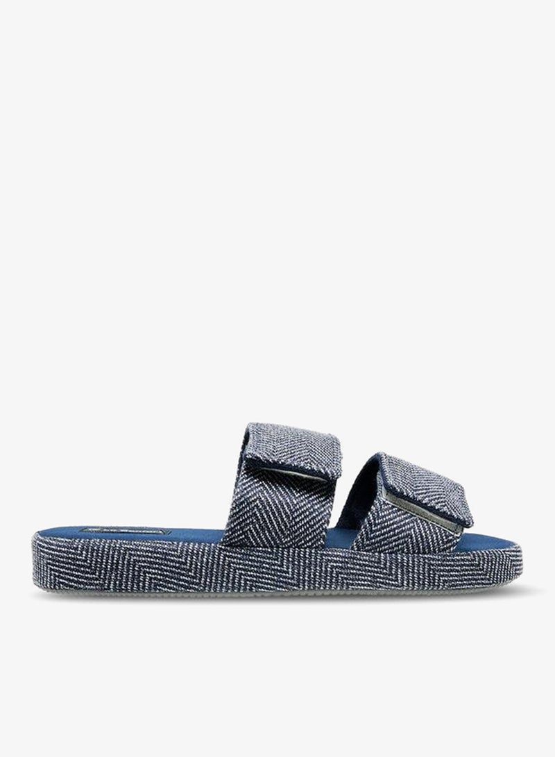 Le Confort Men Hook and Loop Strap Bedroom Slippers - Image 1