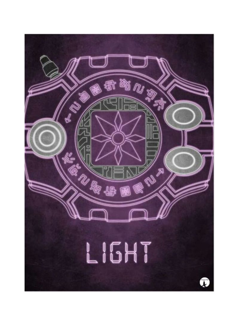 RKN The Anime Digimon Mouse Pad Purple