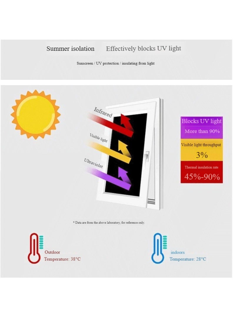 Anna Black Self-Adhesive Wallpaper for Home Renovation: Waterproof, Moisture-Proof, and Oil-Proof - Image 3