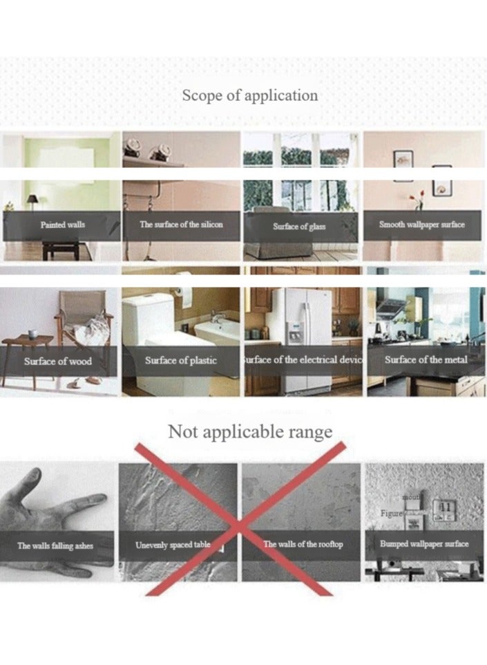 Anna Black Self-Adhesive Wallpaper for Home Renovation: Waterproof, Moisture-Proof, and Oil-Proof - Image 4