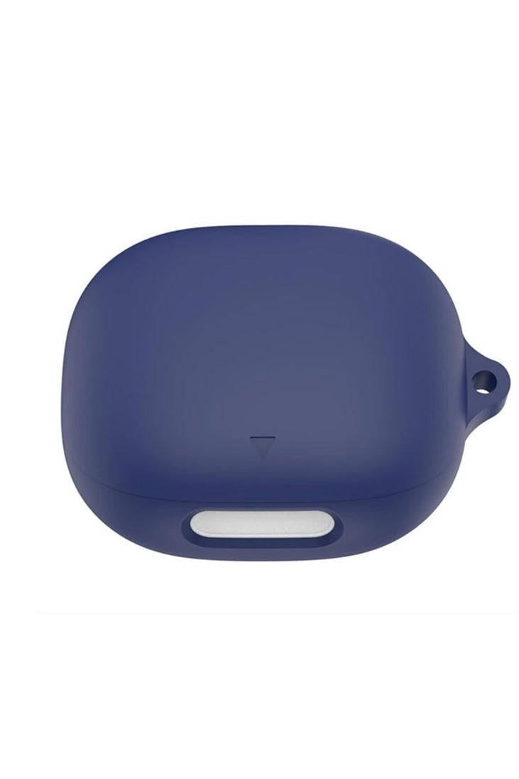 Case for Soundcore Liberty 4 Pro, Silicone Shockproof Protective Case, Ultra Thin, No Odor, Dark Blue - Protects During Everyday Use, Workouts, and Travel