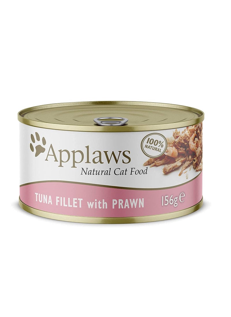 Applaws - Applaws Cat Tuna with Prawn Tin 10X156g - Image 1