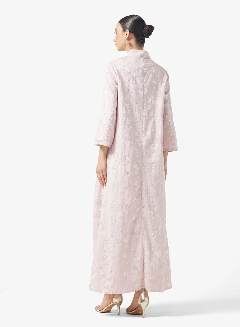 Khizana Embroidered Jalabiya