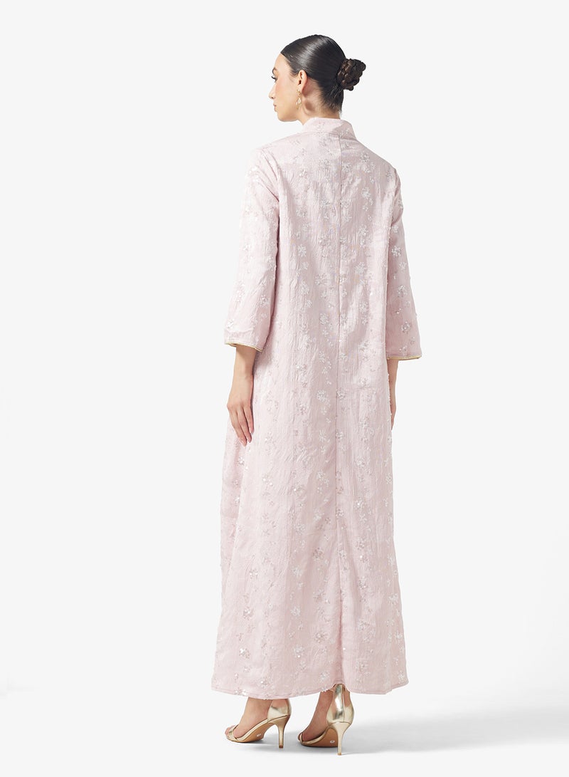 Khizana Embroidered Jalabiya - Image 2
