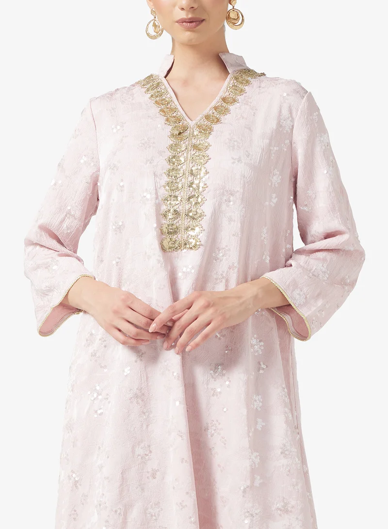 Khizana Embroidered Jalabiya