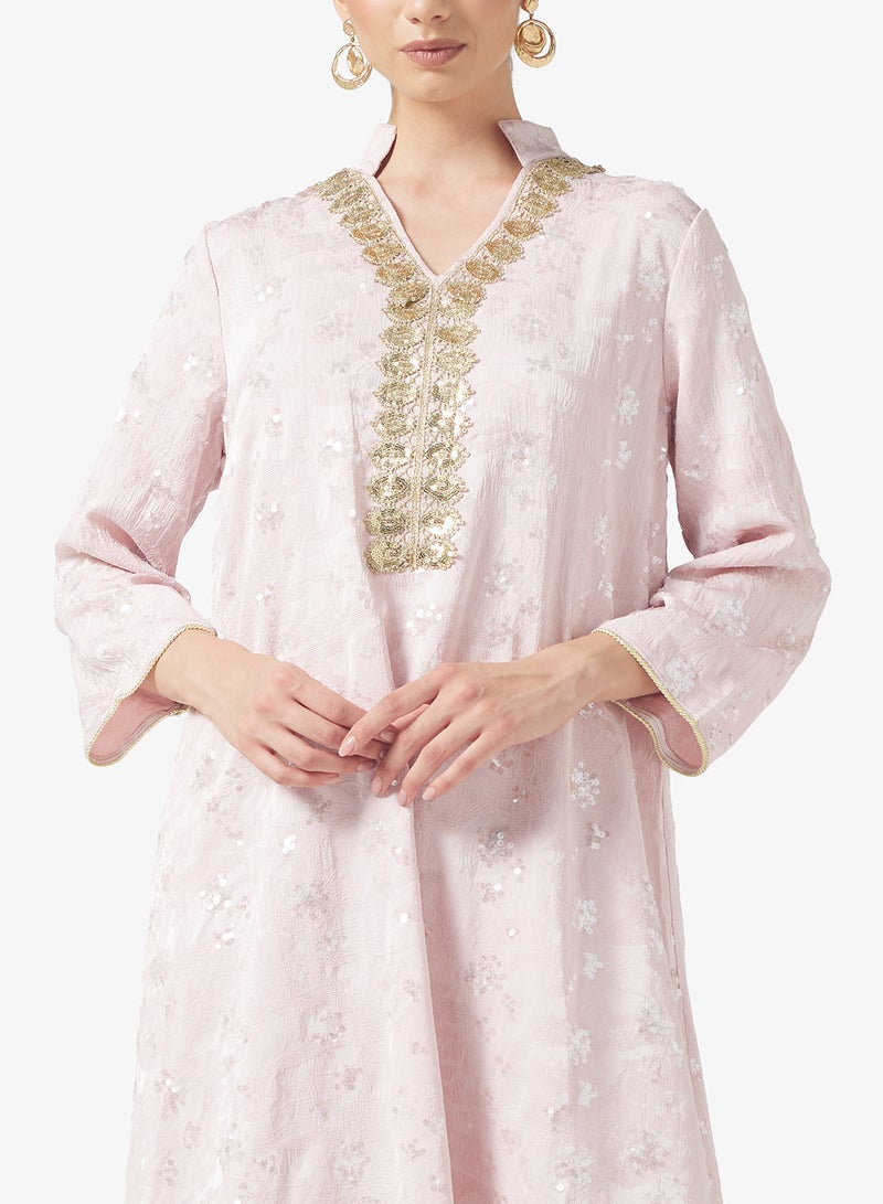 Khizana Embroidered Jalabiya - Image 3