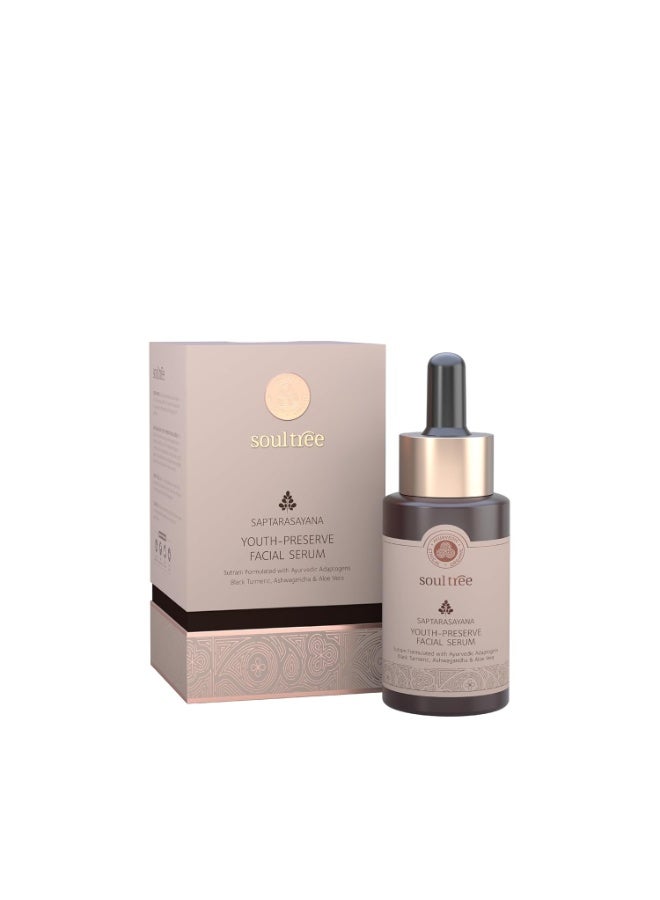 سول تري سيروم SoulTree Saptarasayana للوجه للحفاظ على الشباب - 28 مل - Image 1