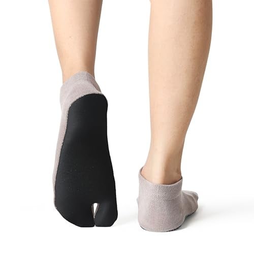 Footmate Socks Anti Skid Sponge Bottom Toe Ankle Cotton Socks for Women (Pack of 5) - Image 5