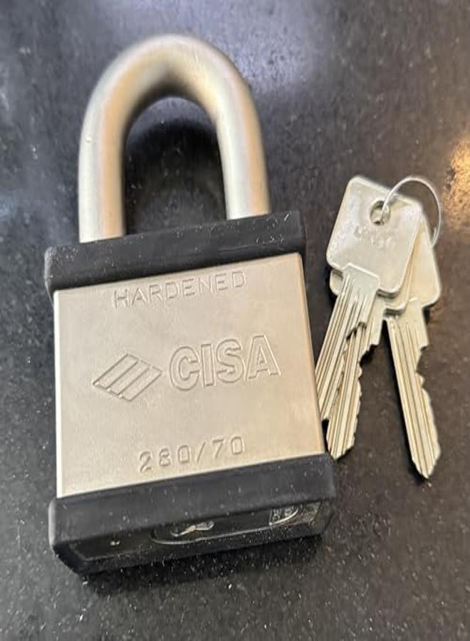 Sheza Italian Market Door Lock, Three Keys, Lock Made Of Steel, Sheza Italian Market, Lock Size 280/70, 70 Mm Lock - Image 2